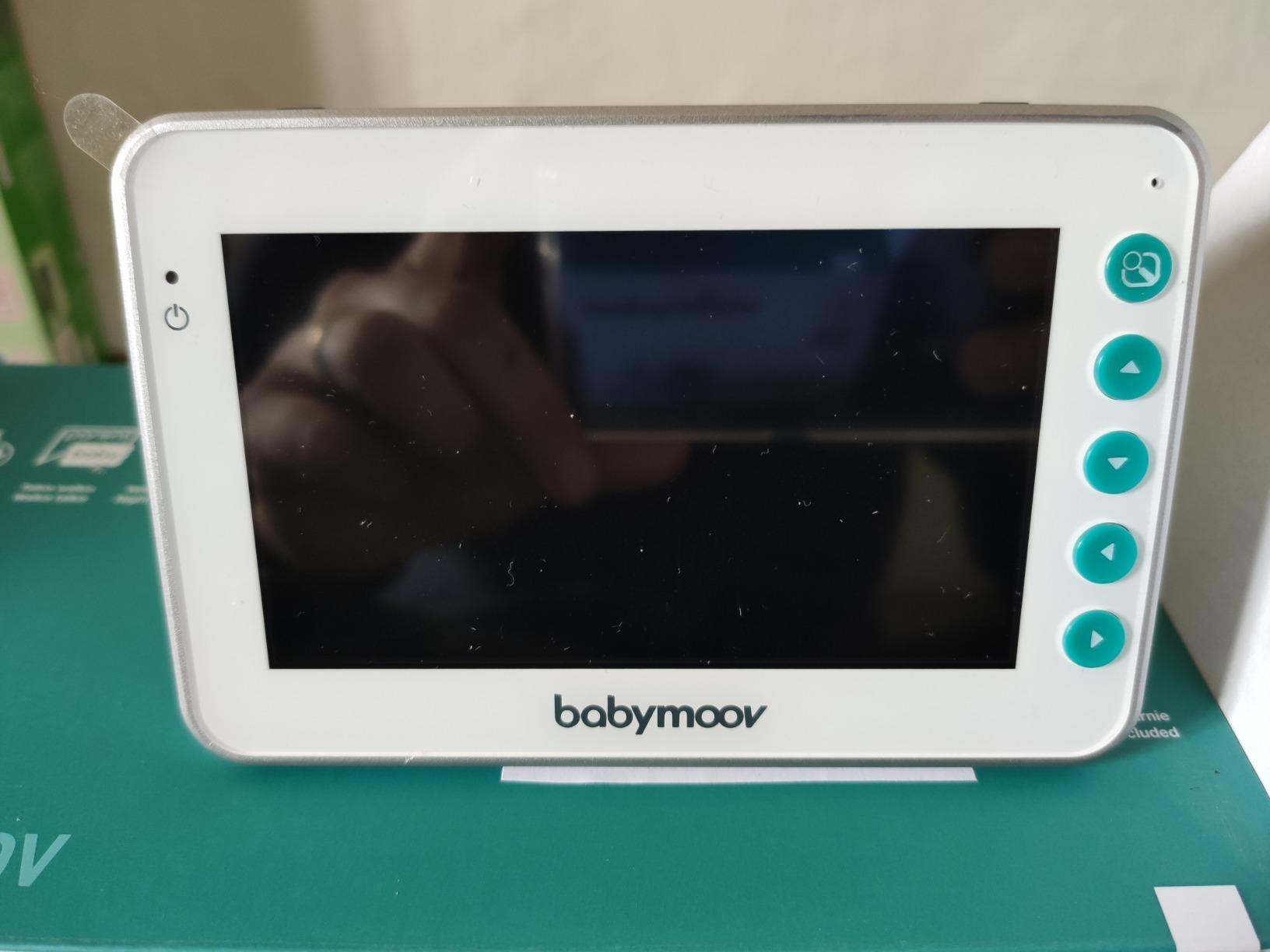 Babymoov YOO Moov babyphone vidéo caméra motorisée, écran 4,3 pouces