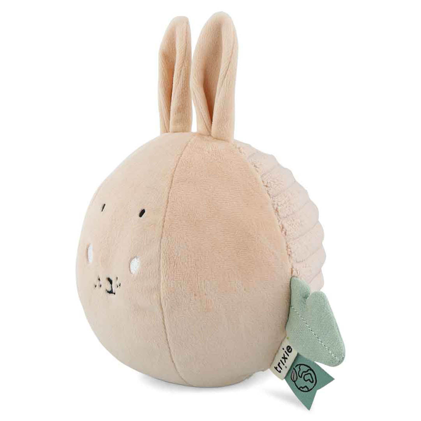 Trixie Baby Jouets d'activités Mrs. Rabbit balle sonore à clochette