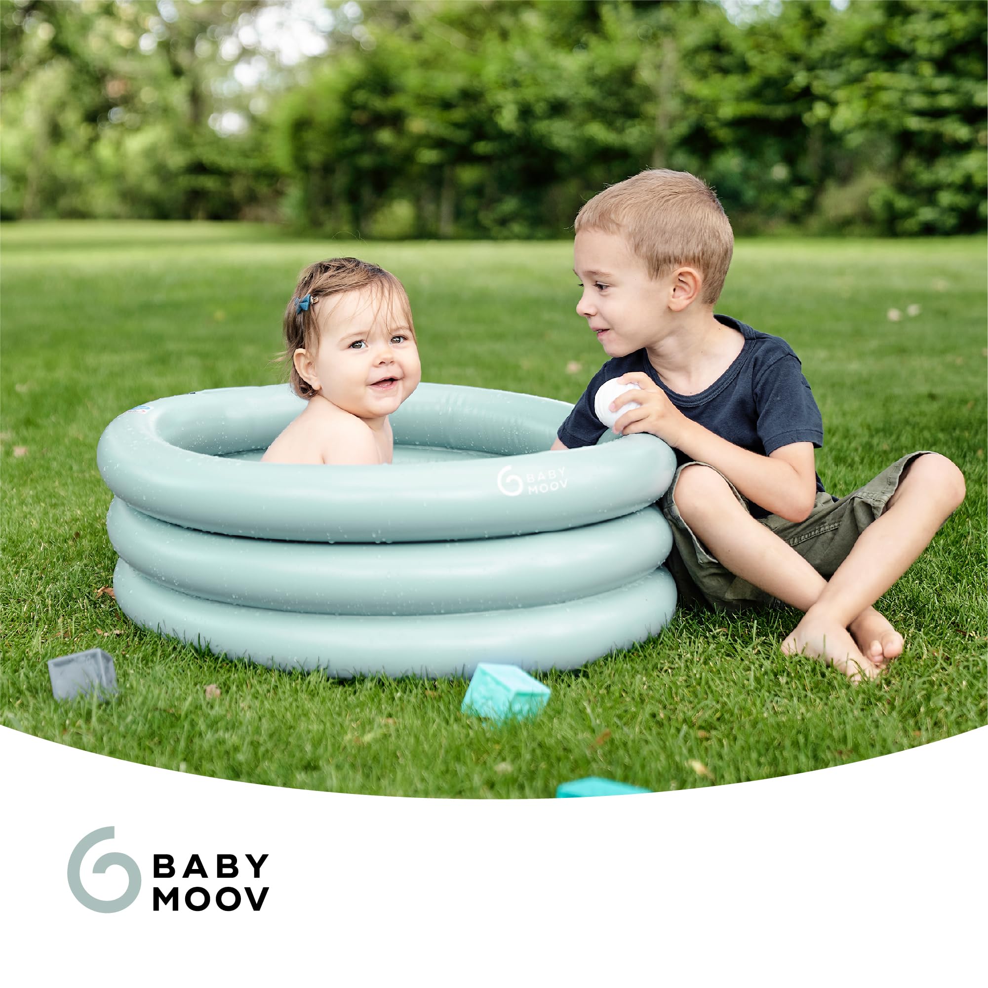 Babymoov Moov / Moov & Aqua Dots baignoire gonflable évolutive