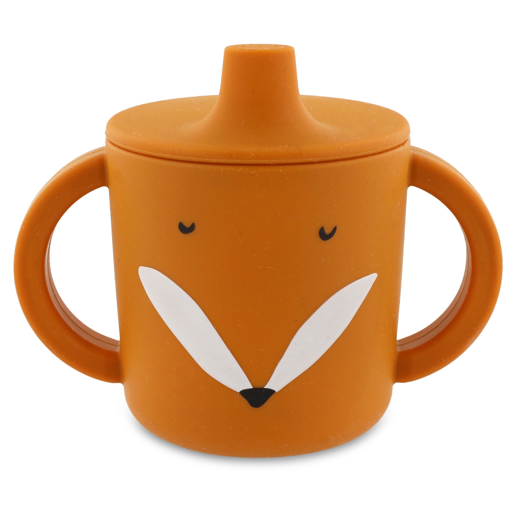 Trixie Baby Tasses et gobelets Tasse d'apprentissage Mr. Fox en silicone