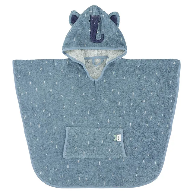 Trixie Baby Ponchos Mrs. Elephant poncho bébé coton bio