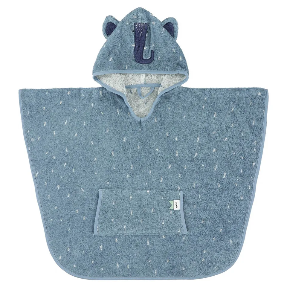Trixie Baby Ponchos Mrs. Elephant poncho bébé coton bio