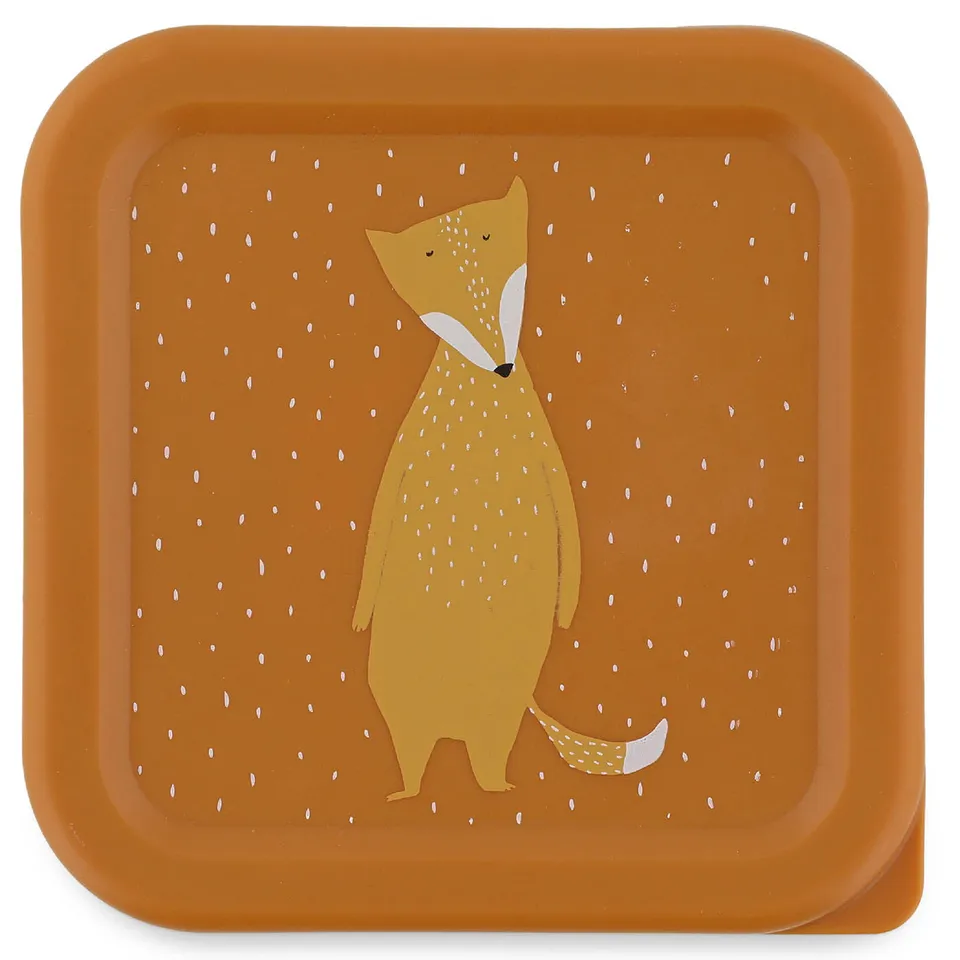 Trixie Baby Boîtes à goûter et boîtes repas Boîtes à goûter 3 pièces Mr. Fox