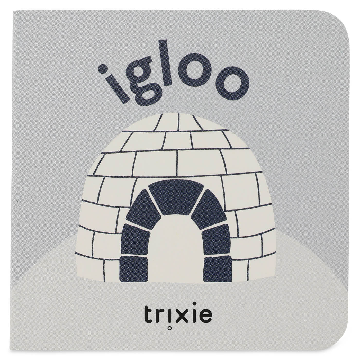 Trixie Baby Jeux, puzzles & livres Petite bibliothèque 4 livres Cirque, Maison, Iglou, Fête