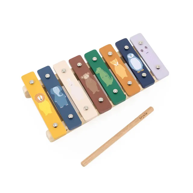 Trixie Baby Jouets d’activités xylophone en bois