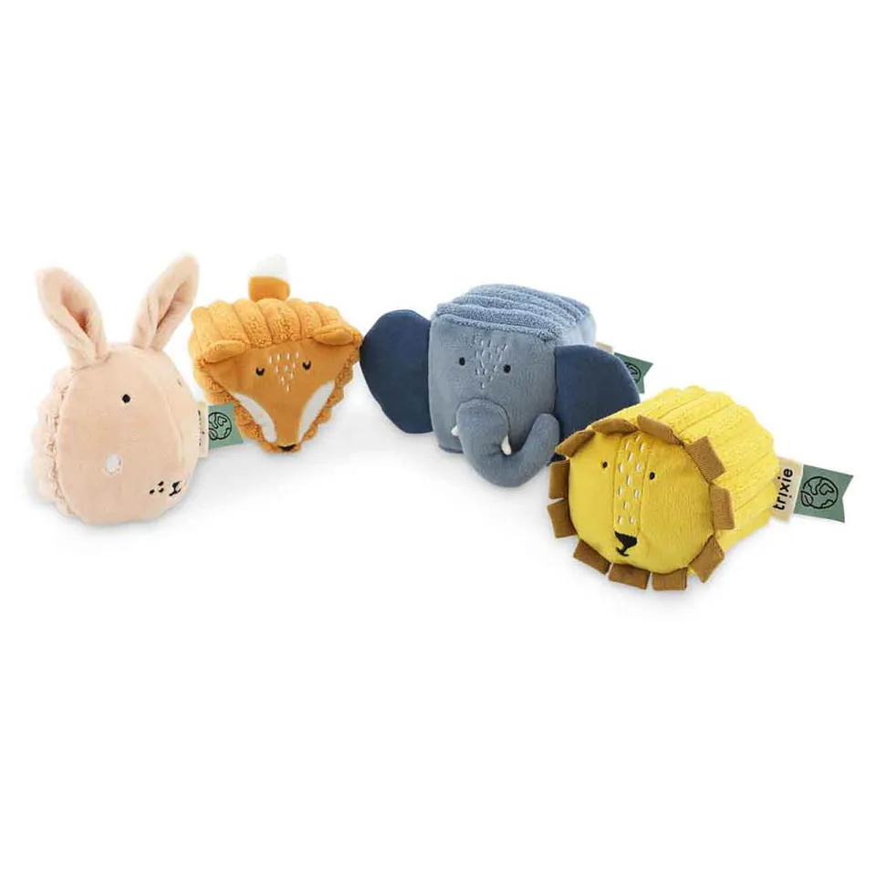 Trixie Baby Blocs sensoriels 4 animaux doux