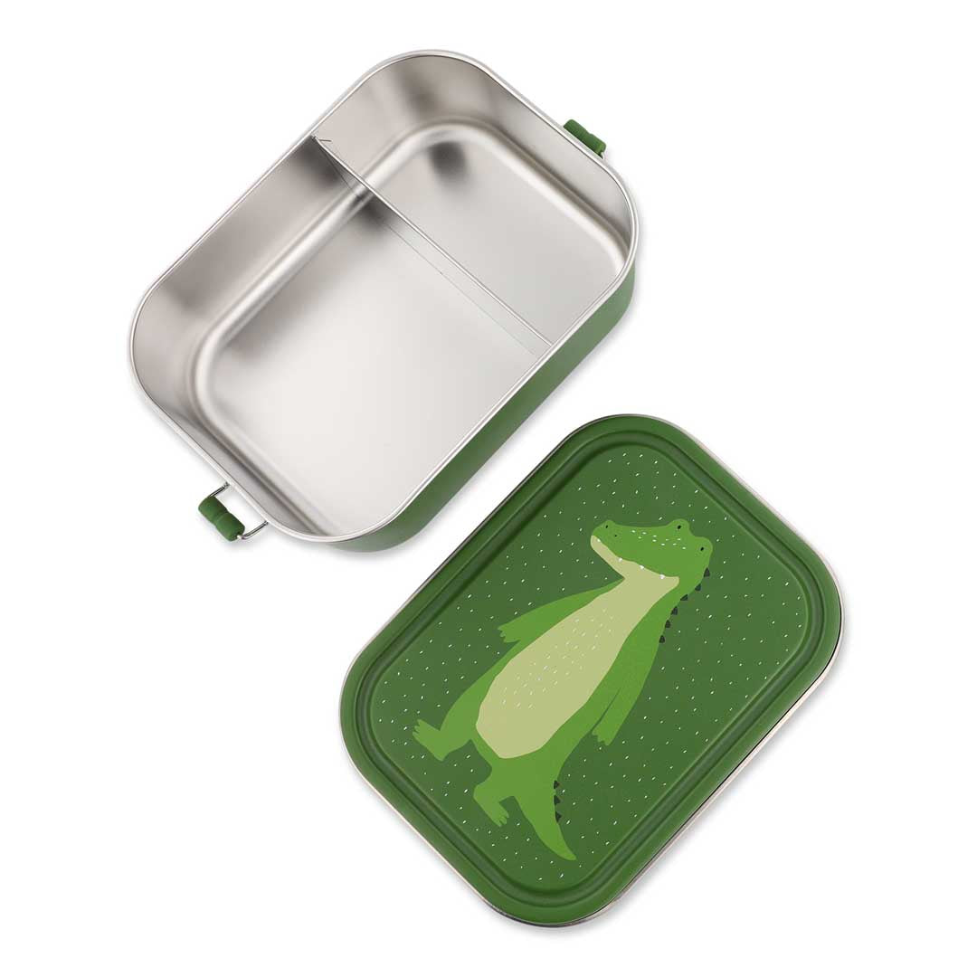 Trixie Baby Boîte repas grande Mr. Alligator boîte repas inox