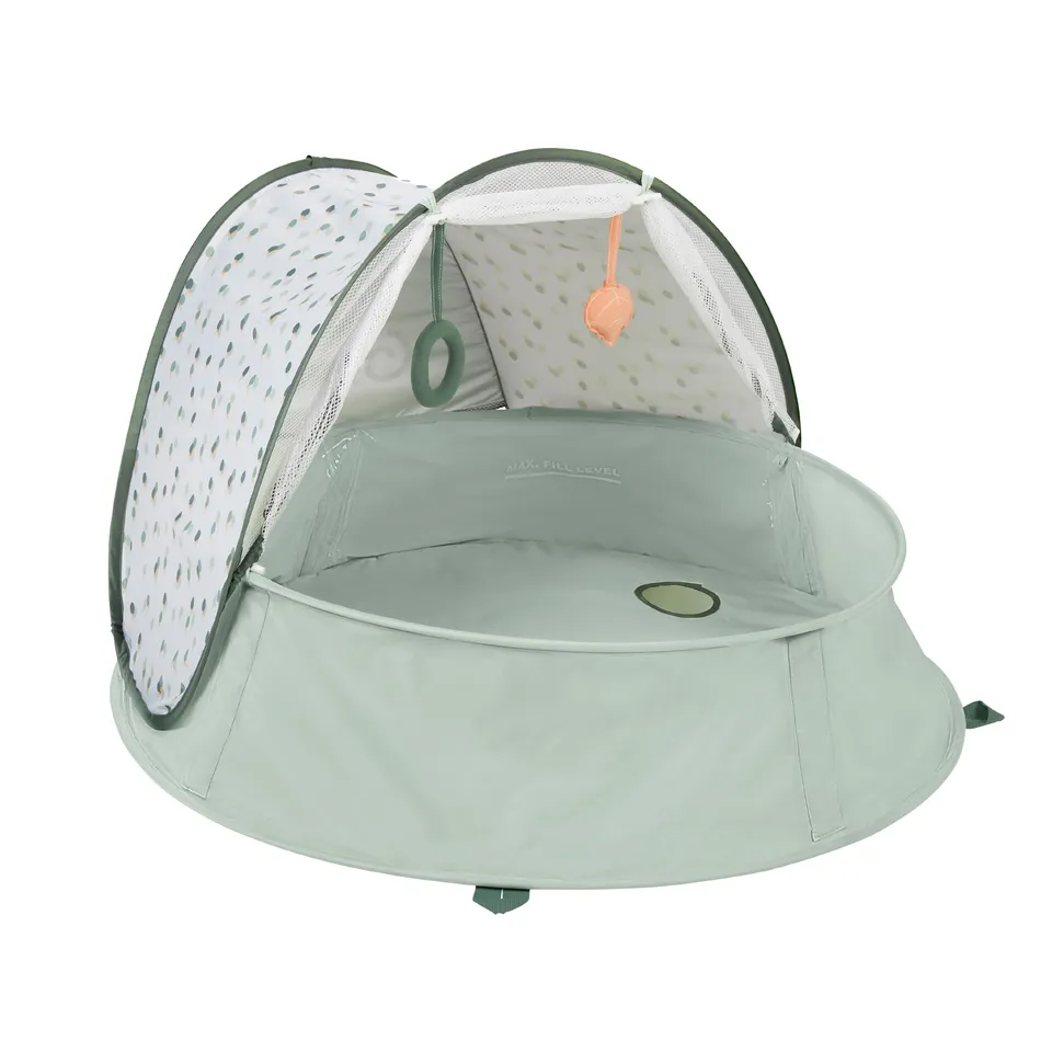 Babymoov Aquani Provence aire de jeux bébé 3 en 1 Marinière anti-UV