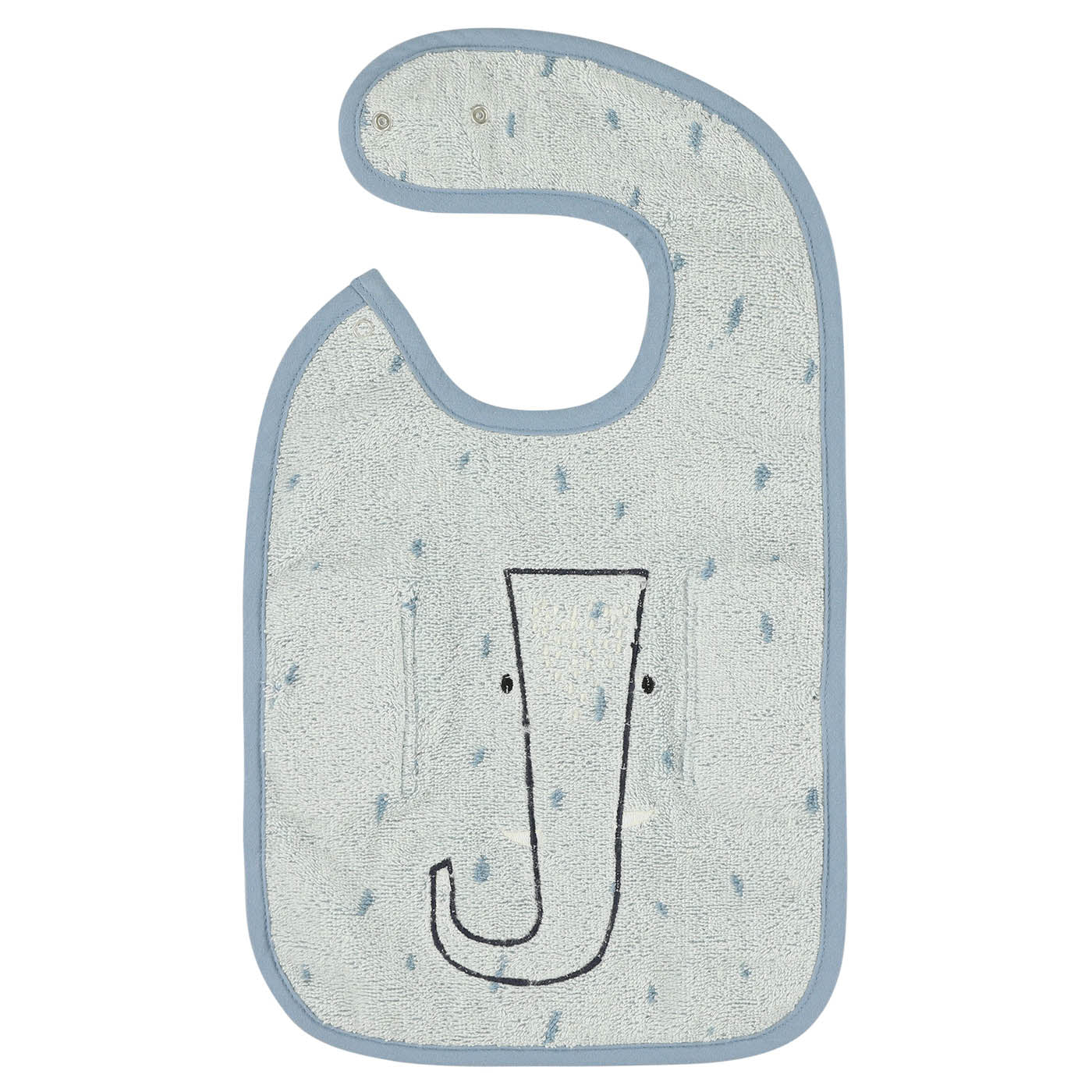 Trixie Baby Bavoirs Bavoir Mrs. Elephant coton biologique