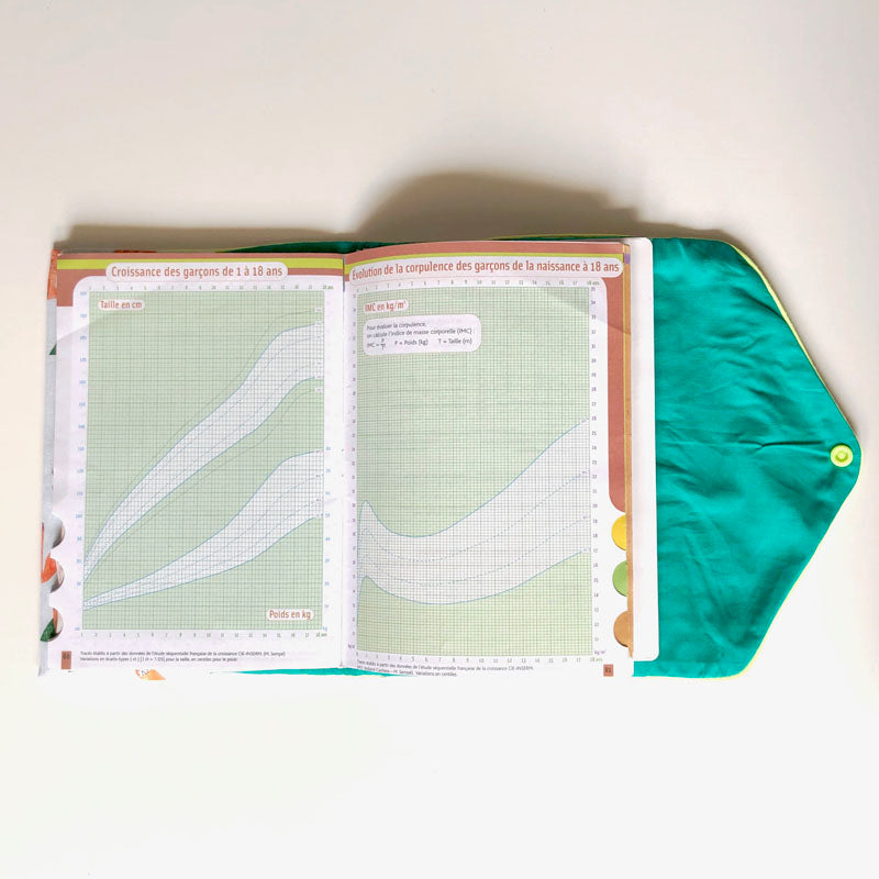 PIOLOU La pochette pour carnet de santé Pochette carnet de santé renard