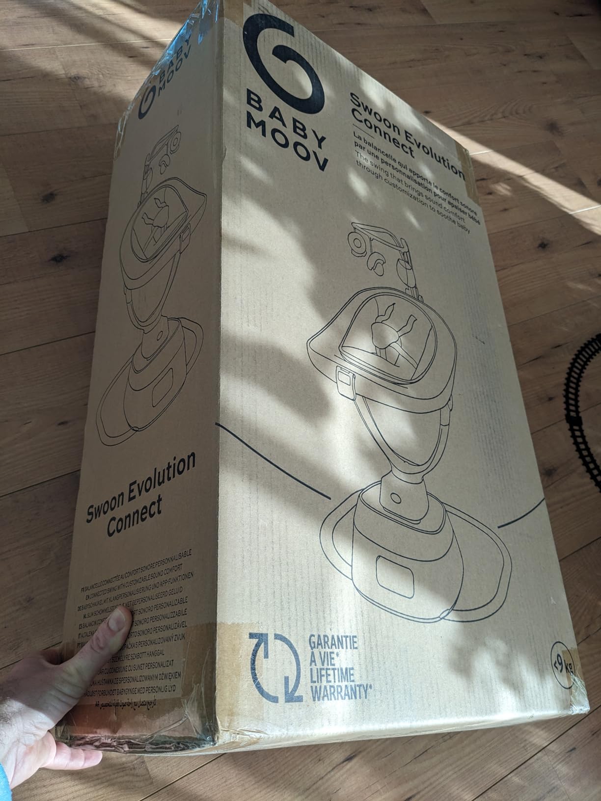 Babymoov Swoon Evolution balancelle électrique Mocca