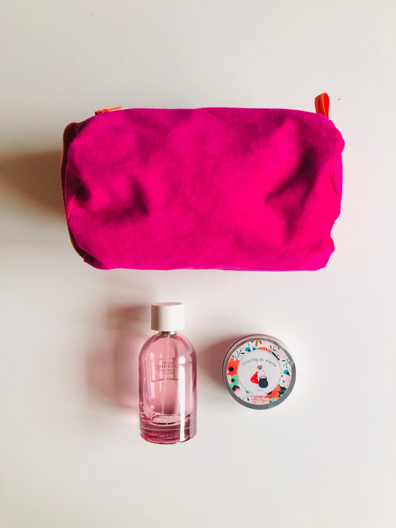 PIOLOU La Trousse de Toilette Trousse de toilette velours PM 20 x 12 cm