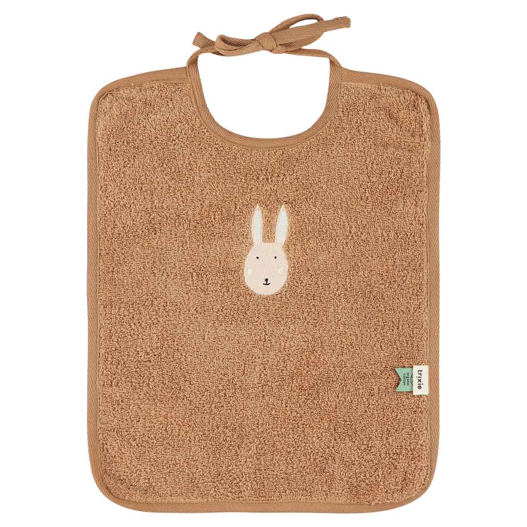Trixie Baby Bavoirs Bavoir XL 2-pack mix Aura Rabbit coton bio