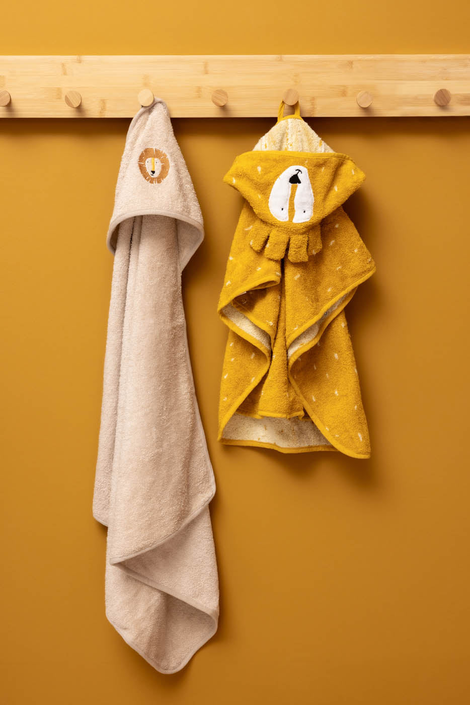 Trixie Baby Capes de bain Aura Lion cape de bain 75 x 75 cm enveloppante