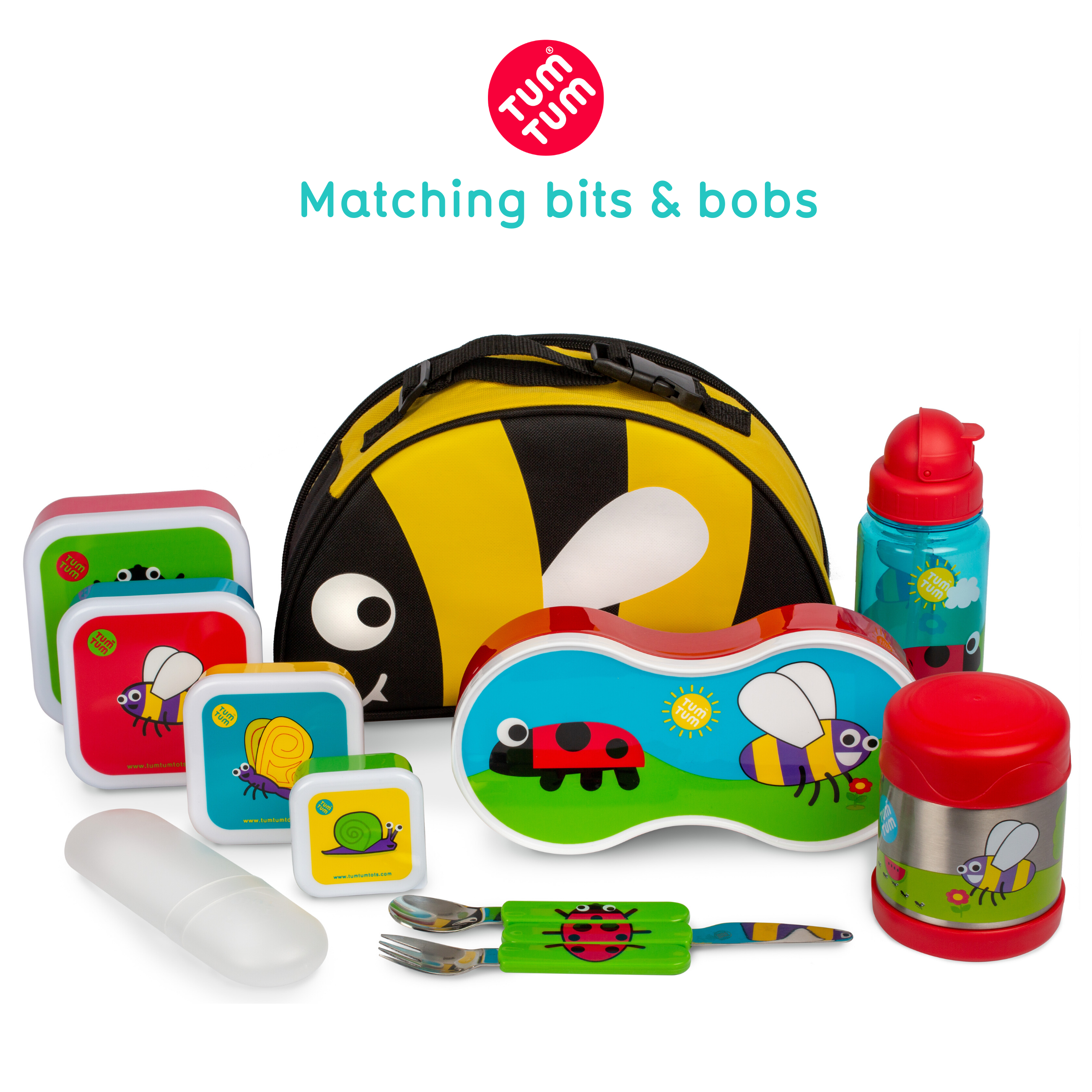 Tum Tum Lunch Bags sac repas isotherme enfant abeille