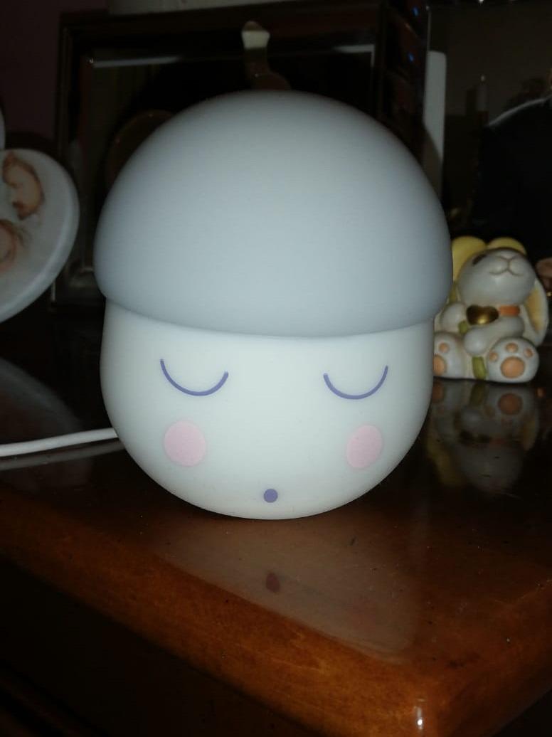 Babymoov YOO Squeezy veilleuse grise rechargeable 200 h