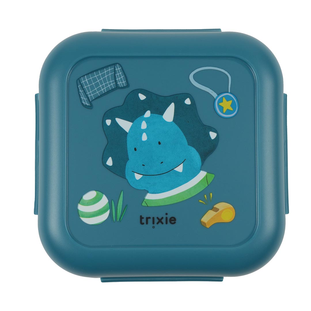 Trixie Baby Boîtes à goûter Ballplayer Mr. Triceratops boîte avec clips