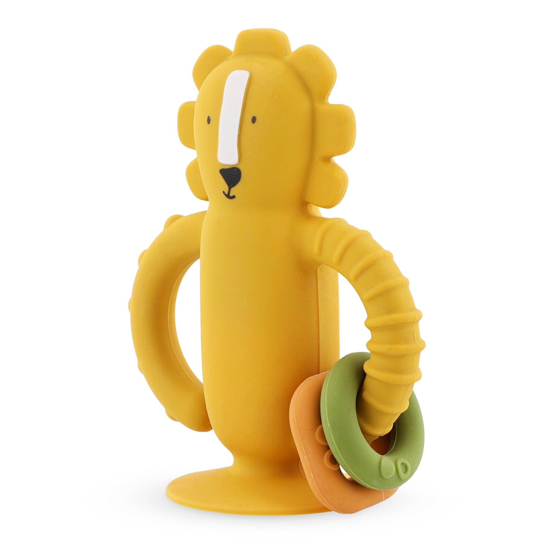 Trixie Baby Jouets sensoriels Jouet sensoriel en silicone avec ventouse Mr. Lion
