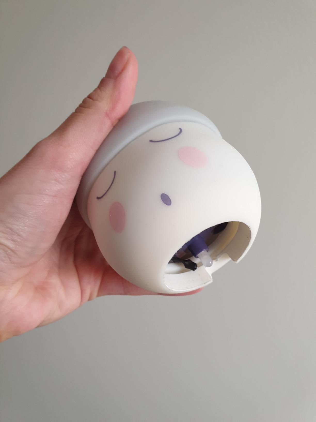 Babymoov YOO Squeezy veilleuse grise rechargeable 200 h