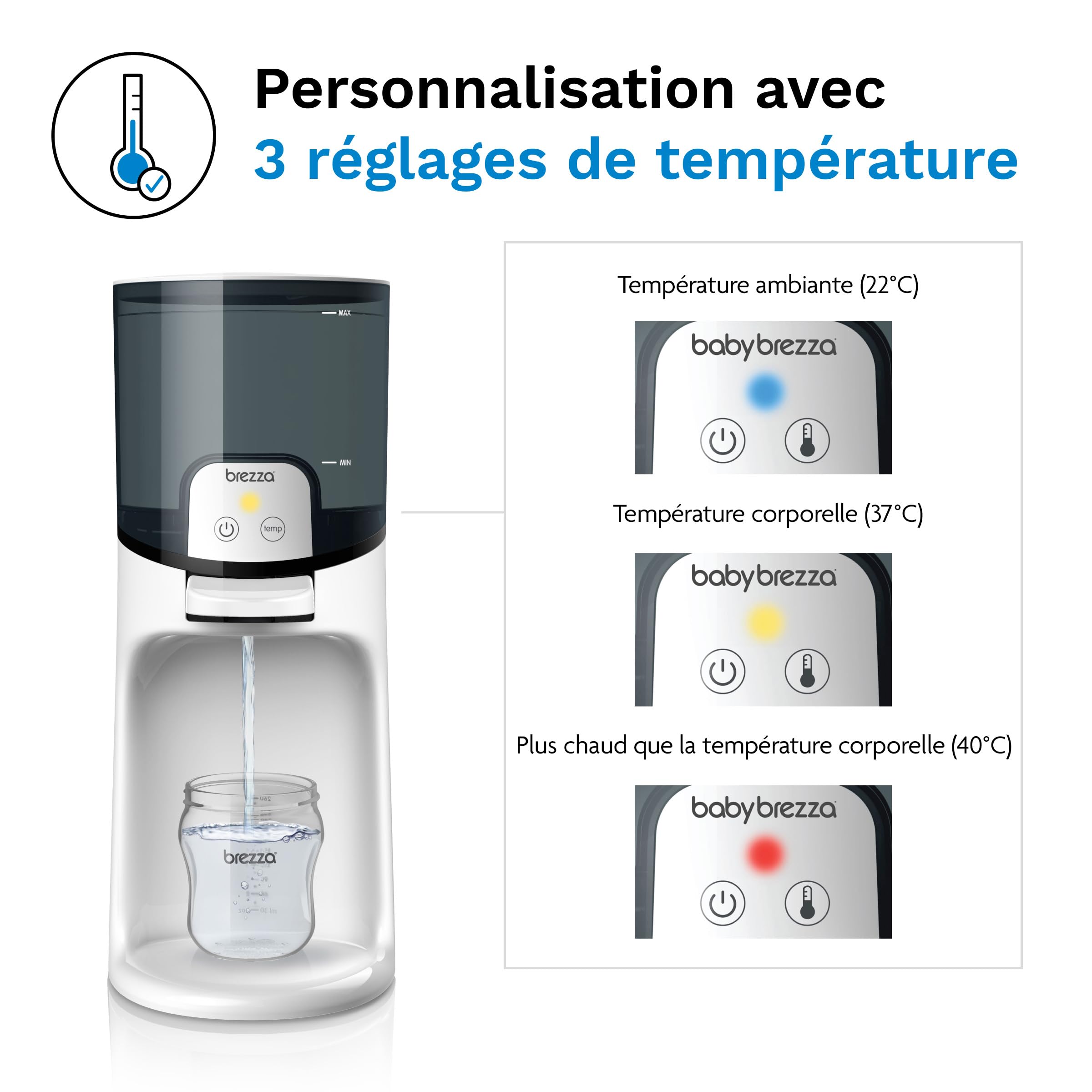 Baby Brezza Instant Warmer chauffe-biberon intelligent blanc 1,5 l