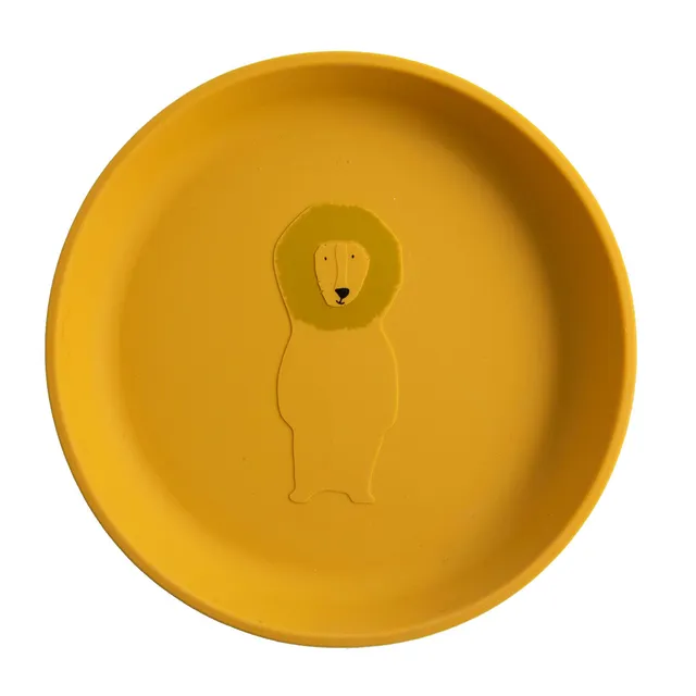 Trixie Baby Vaisselle Mr. Lion assiette en silicone alimentaire