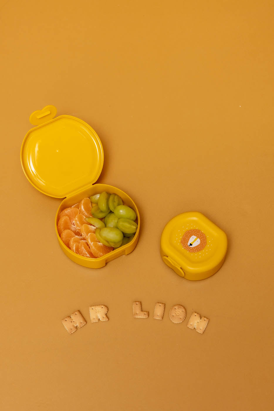 Trixie Baby Boîtes à goûter et boîtes repas Boîtes à goûter à clip Mr. Lion boîtes goûter 2 pièces
