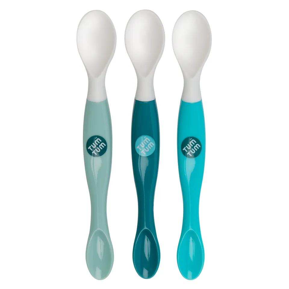 Tum Tum Cutlery 3pc Swapsie Baby Weaning Spoons cuillères bébé double embout