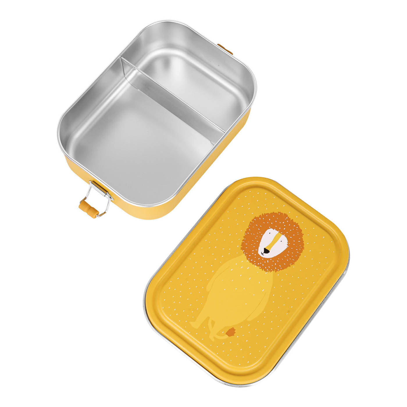 Trixie Baby Boîtes à goûter et boîtes repas grande boîte repas Mr. Lion inox