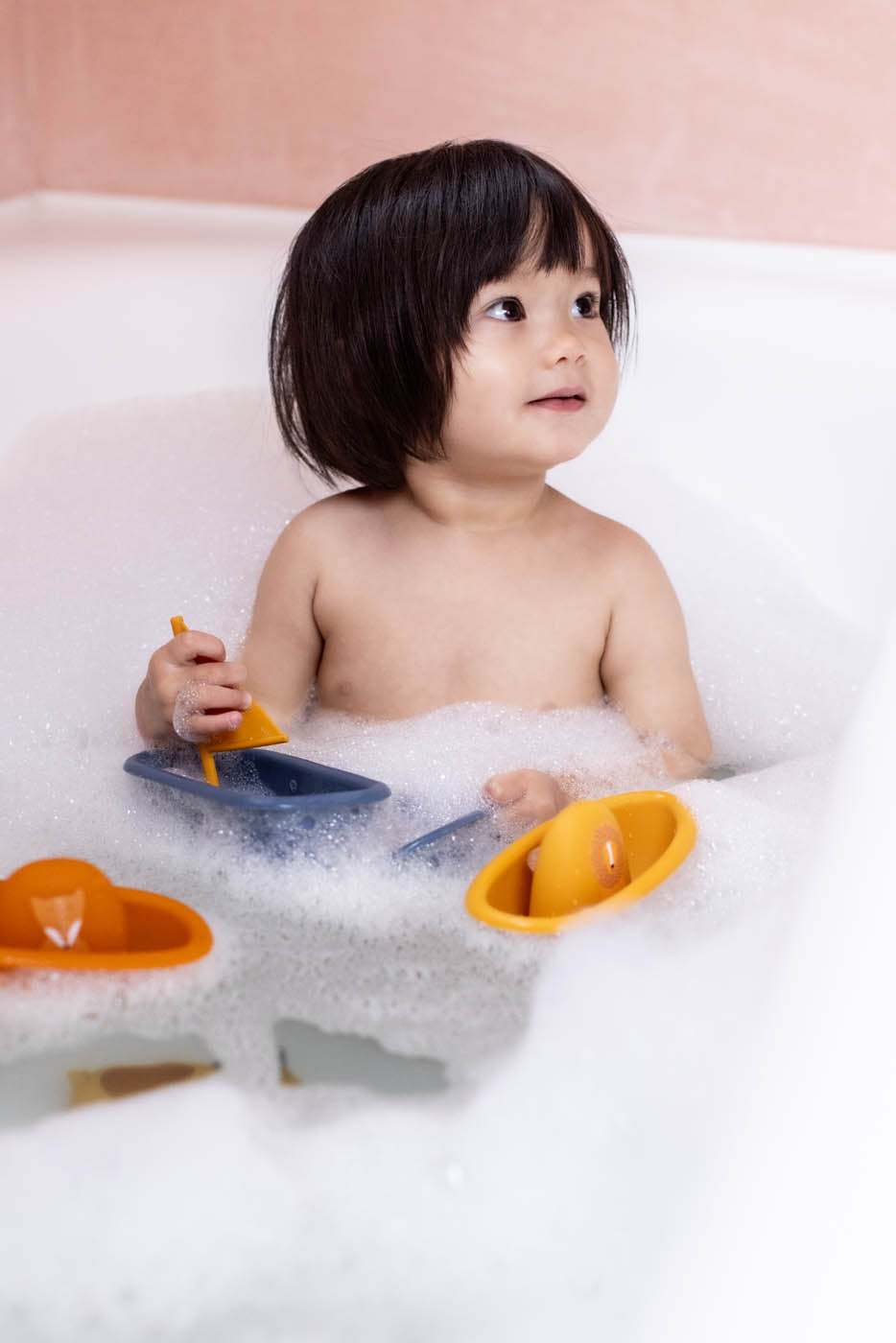 Trixie Baby Mr. Lion voilier jouet de bain en silicone