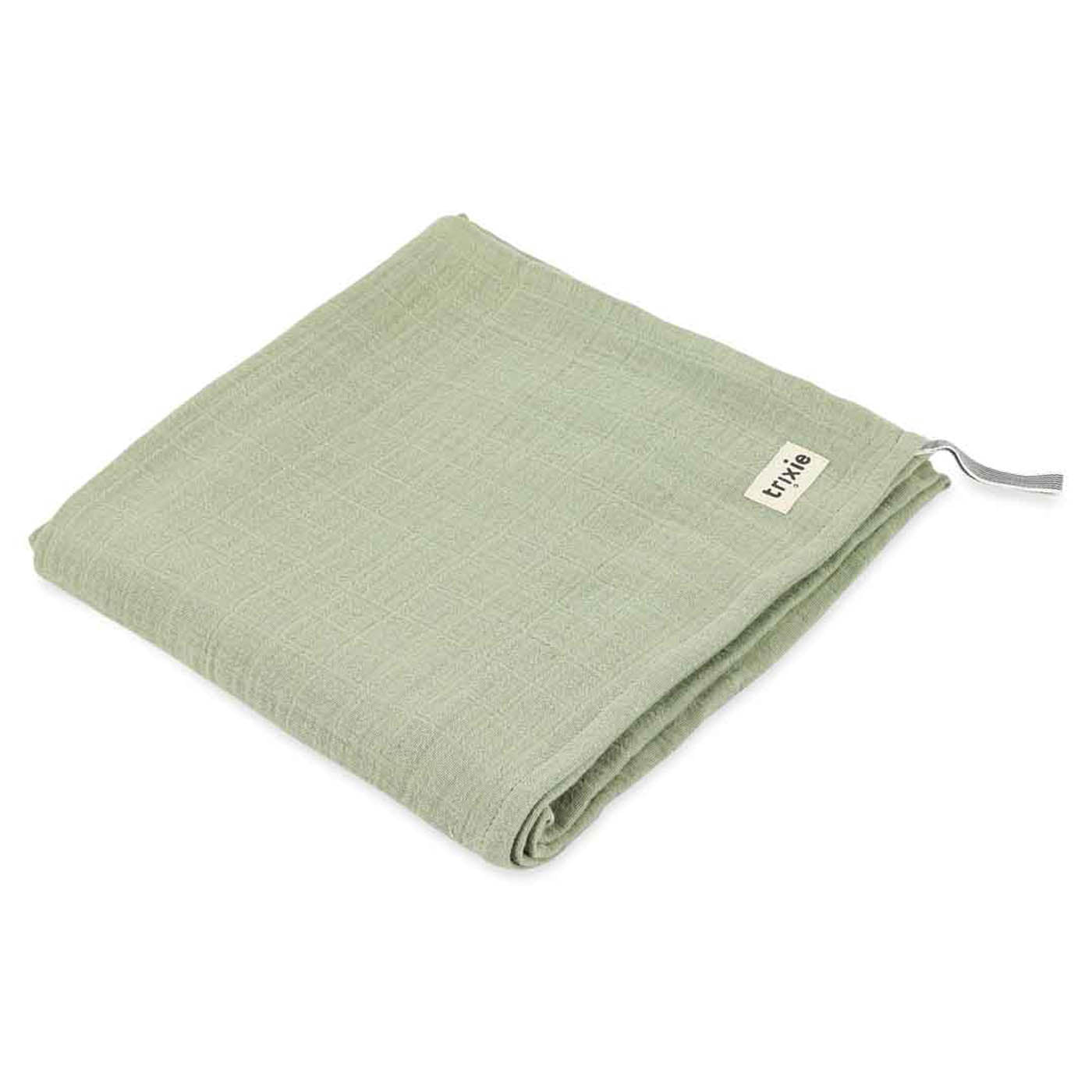 Trixie Baby Langes en mousseline Lange en mousseline 110x110cm Bliss Sage coton bio