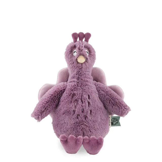 Trixie Baby Premiers jouets Animal en peluche bébé Mrs. Peacock
