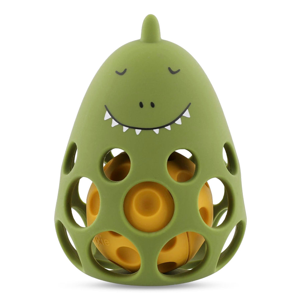 Trixie Baby Jouets sensoriels Hochet sensoriel en silicone Mr. Dino