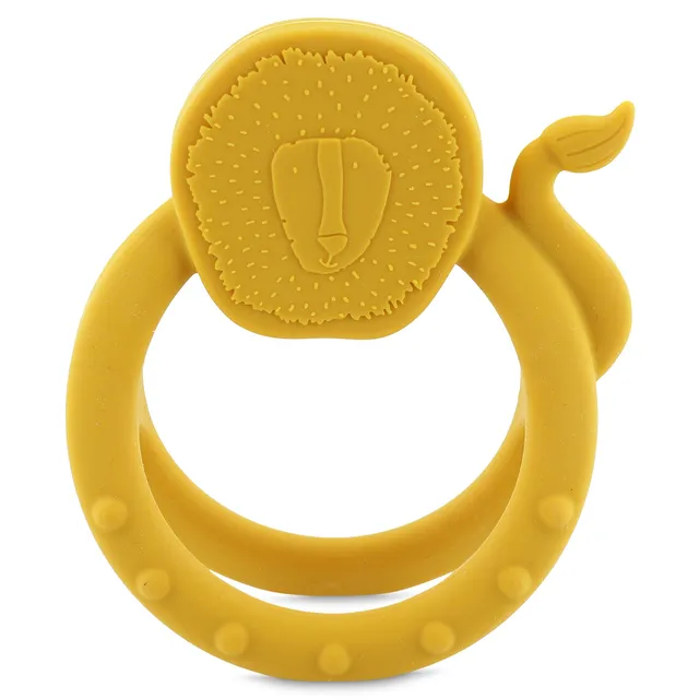 Trixie Baby Premiers jouets Mr. Lion anneau de dentition silicone alimentaire
