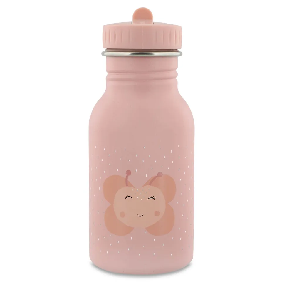 Trixie Baby En déplacement Gourde 350 ml Mrs. Butterfly inox