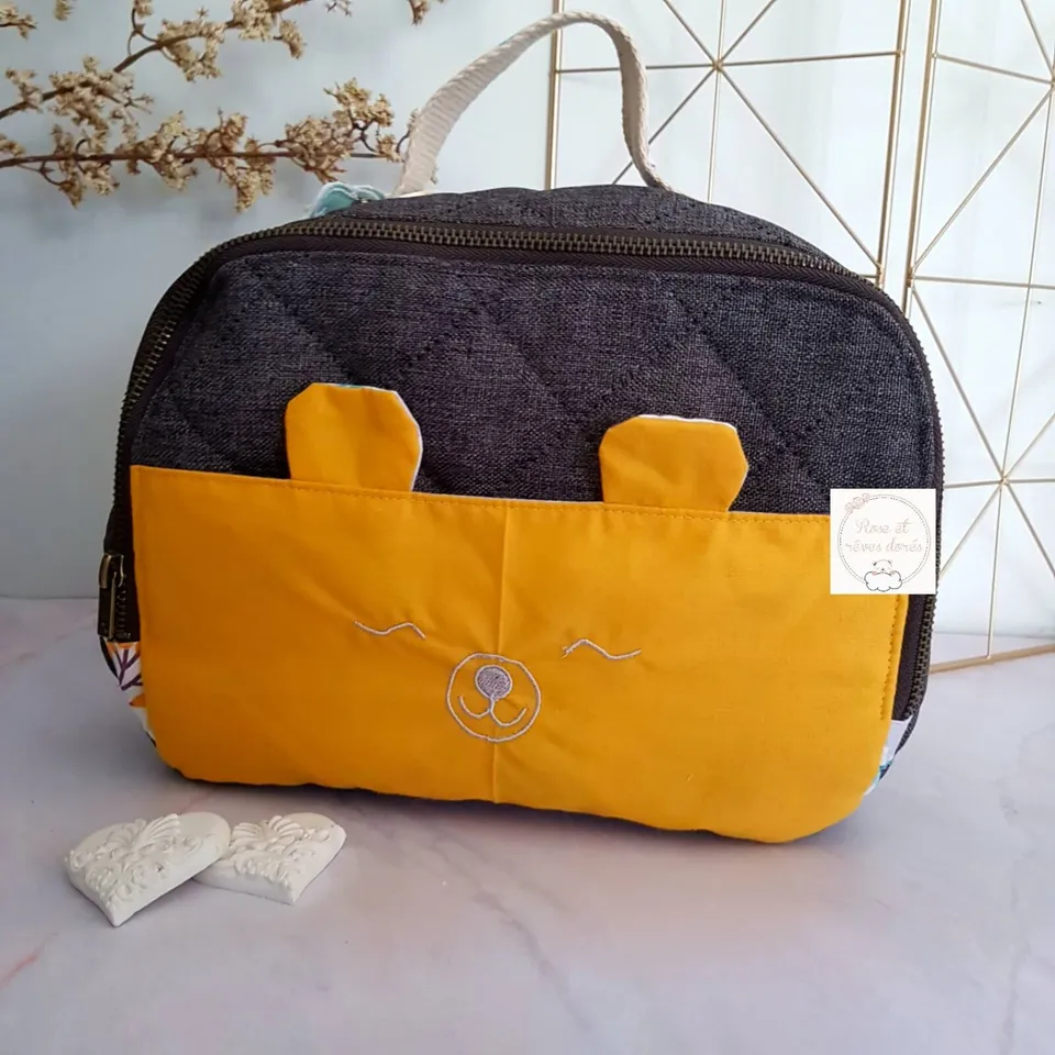 Rose et rêves dorés Sacs divers Valisette Marmelade koala l’Intemporel