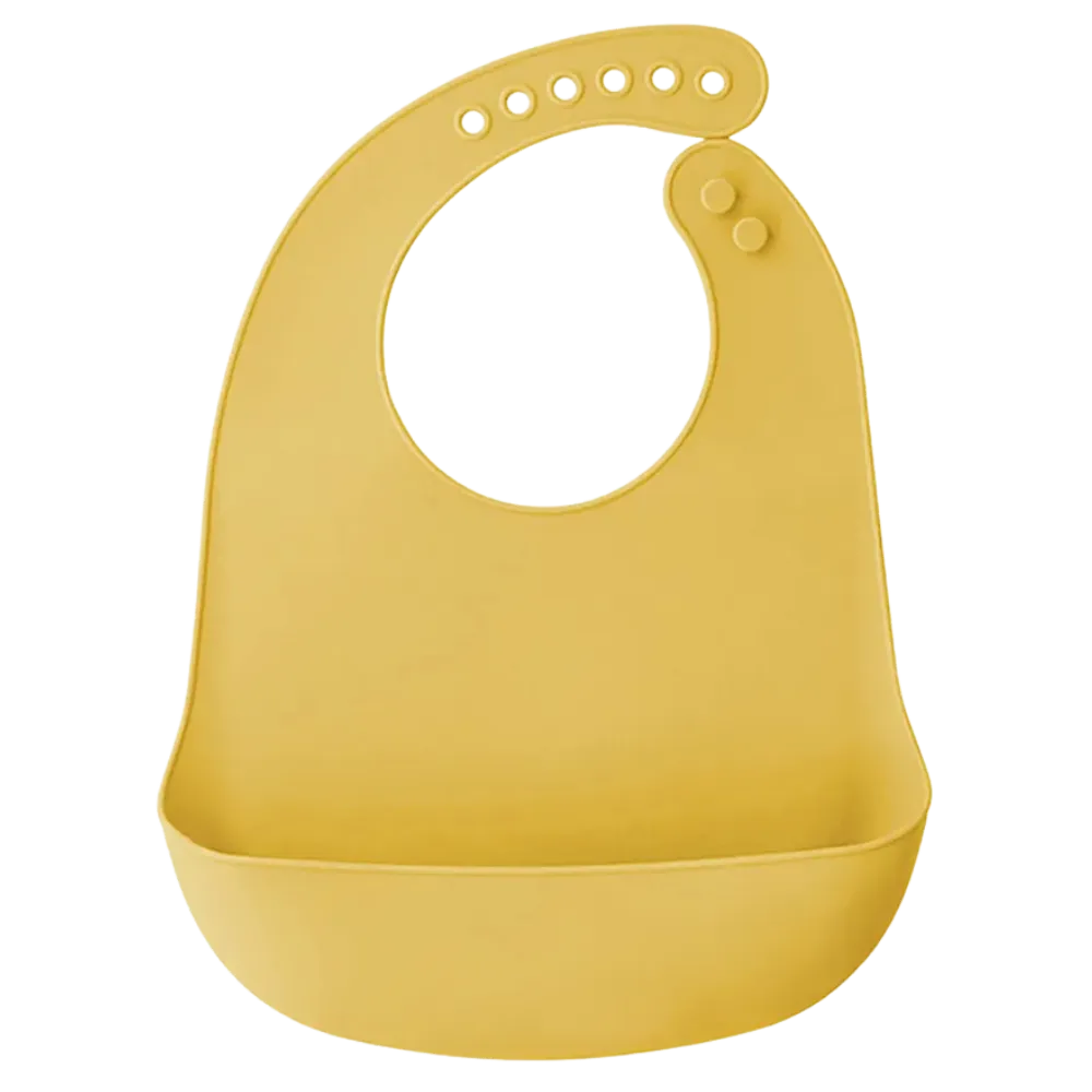 Baby-Crea Vaisselle Bébé bavoir silicone récupérateur rouge tomette