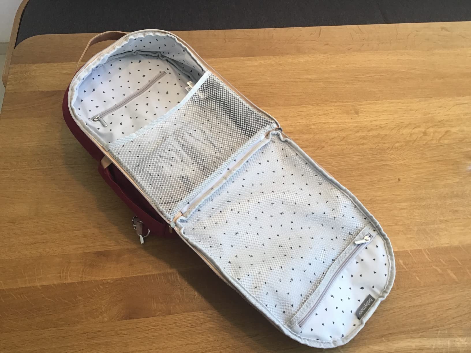 Babymoov Le Pyla sac à dos à langer Smokey 17 L avec poche isotherme