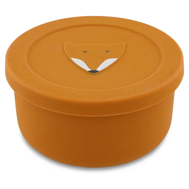 Trixie Baby Mr. Fox pot à collations en silicone, micro-ondable