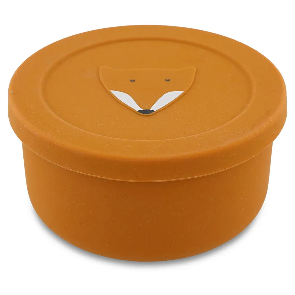 Trixie Baby Mr. Fox pot à collations en silicone, micro-ondable