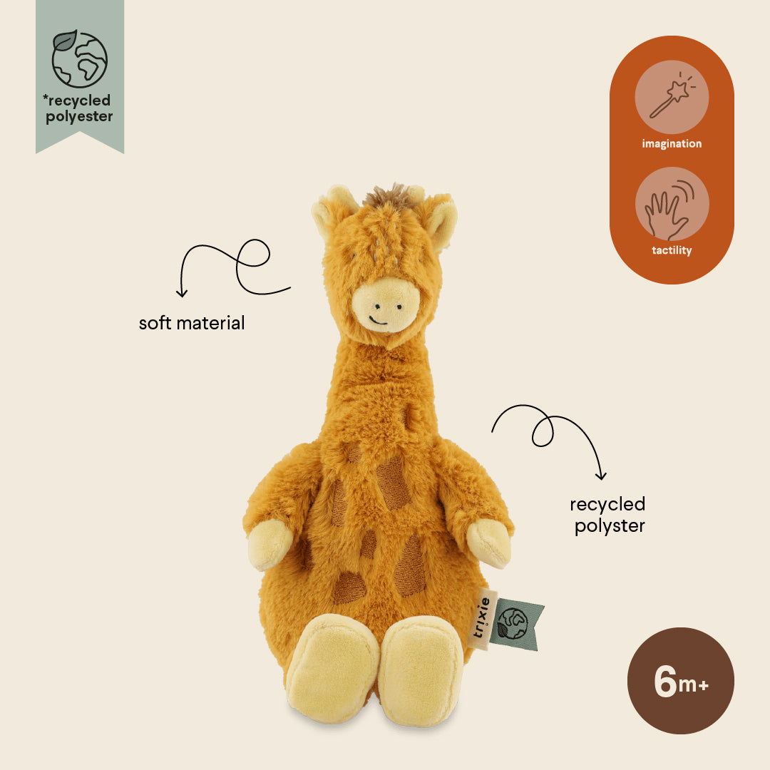 Trixie Baby Premiers jouets Mr. Giraffe peluche bébé