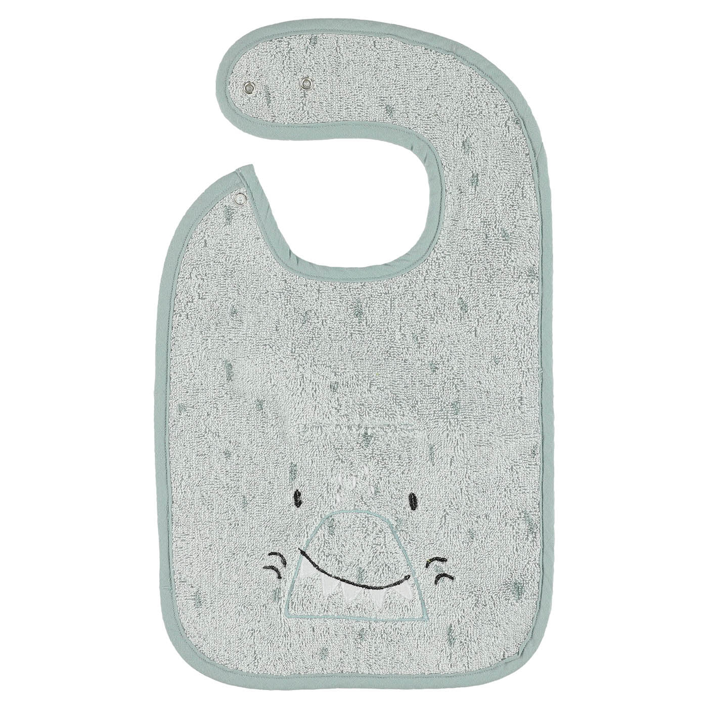 Trixie Baby Bavoirs Mr. Shark bavoir coton bio deux tailles