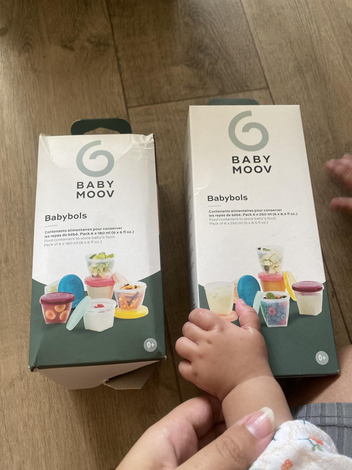 Babymoov Isy / Babybols pots de conservation bébé 6 x 250 ml hermétiques