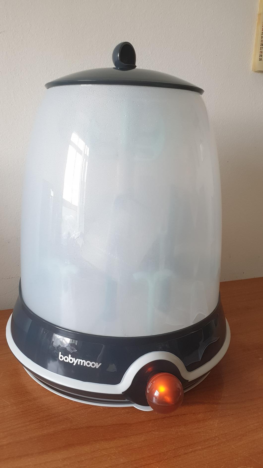 Babymoov Turbo Steam Plus stérilisateur vapeur 2 en 1 pour biberons