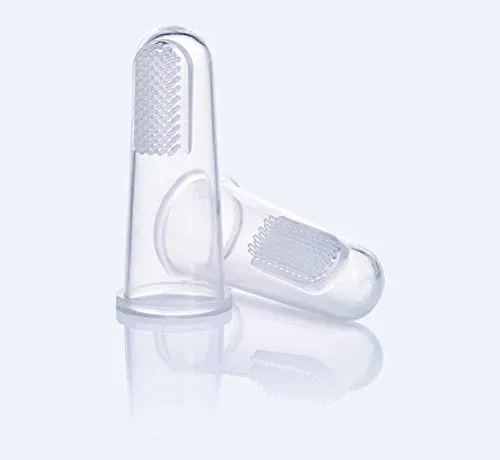 Natae Accessoires doigtier brosse à dents bébé en silicone