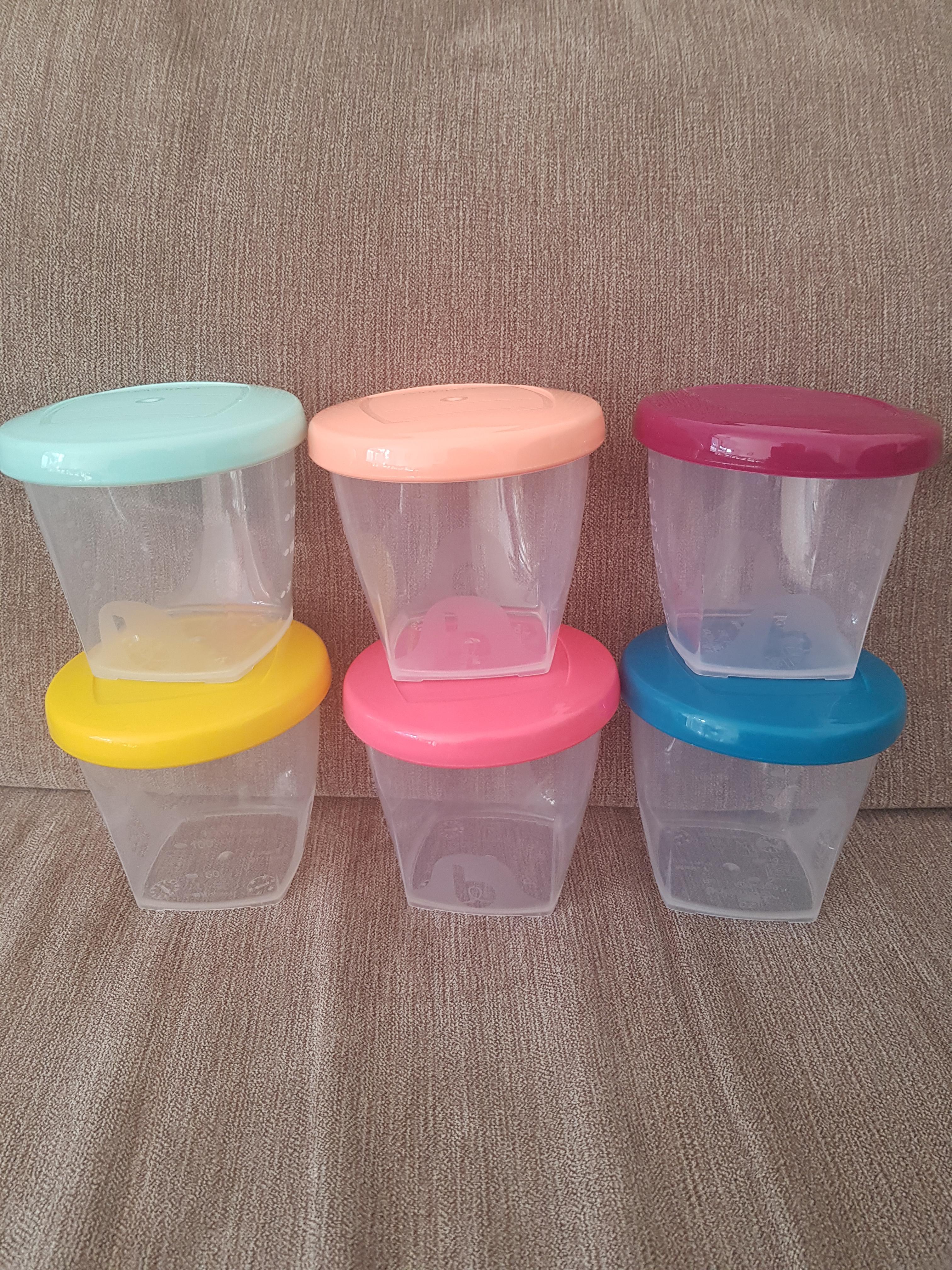 Babymoov Isy / Babybols pots de conservation bébé 6 x 250 ml hermétiques