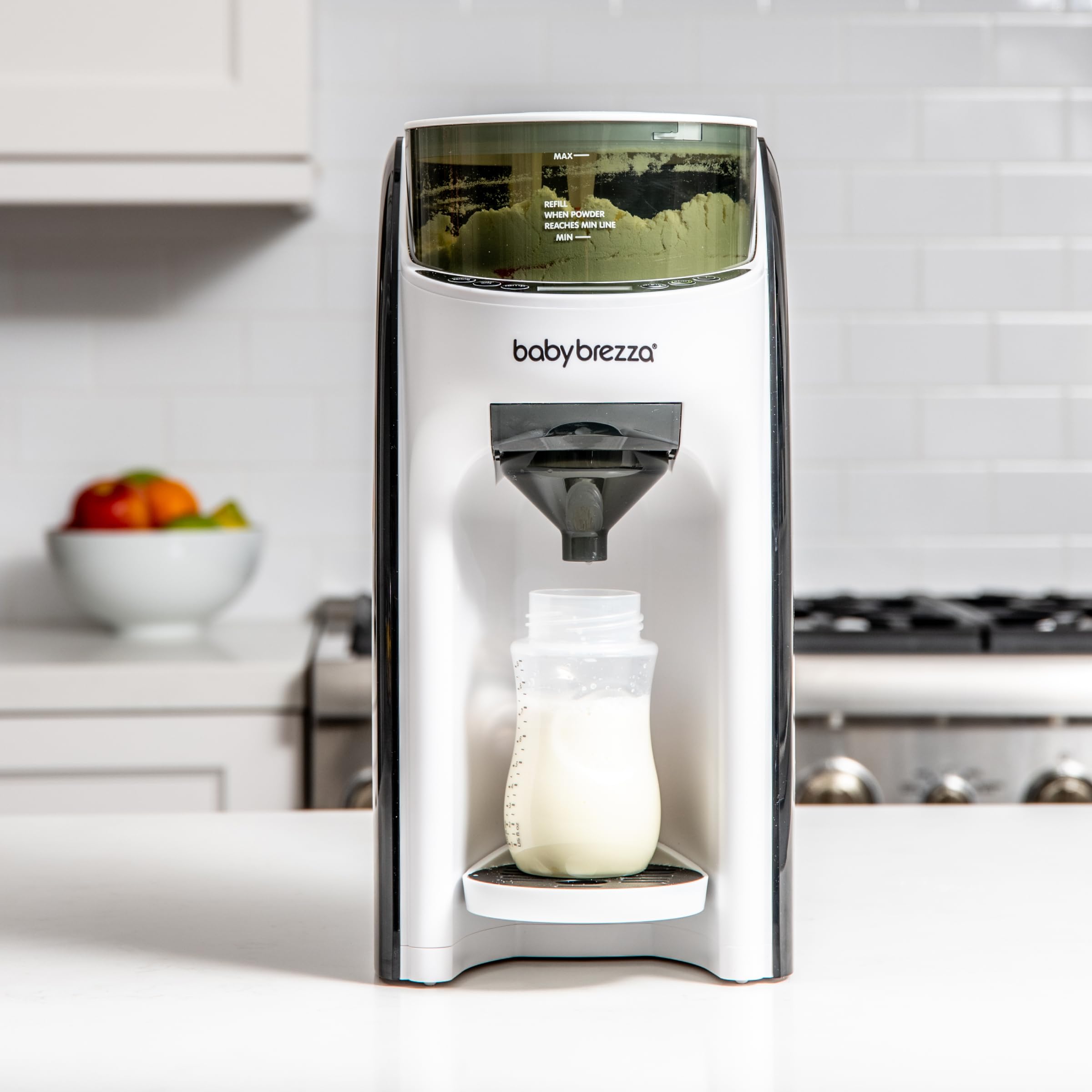 Baby Brezza Formula Pro Advanced préparateur de biberon noir et blanc automatique