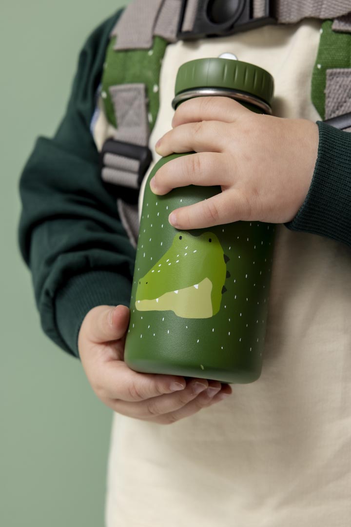 Trixie Baby En déplacement Gourde 350ml - Mr. Alligator gourde 350 ml inox