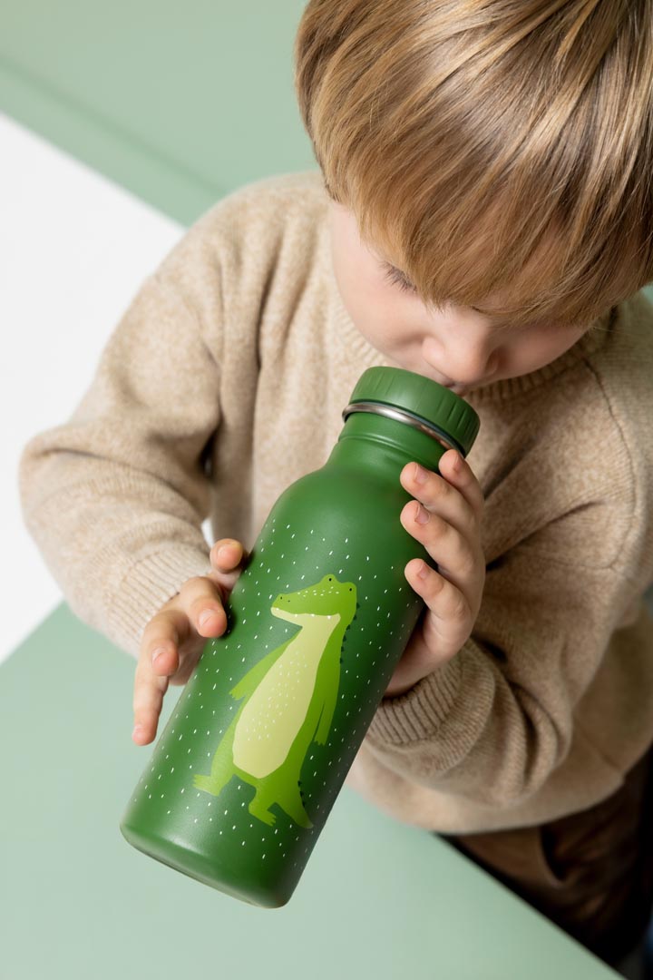 Trixie Baby En déplacement Gourde Mr. Alligator 500 ml en inox