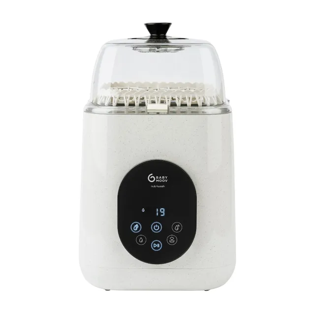 Babymoov Nutribaby / Duo Meal NutriWash lave-biberon électrique 4-en-1 beige