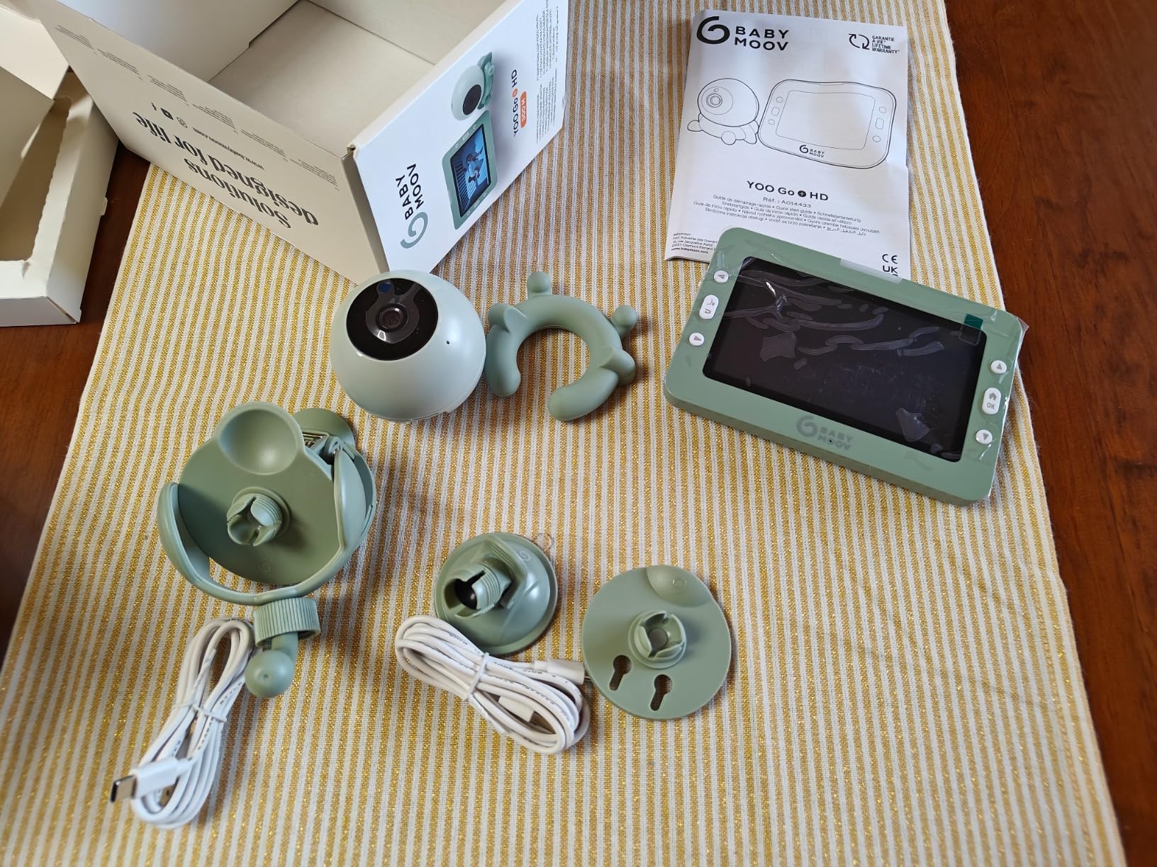 Babymoov YOO Go+ babyphone vidéo HD 5 pouces, caméra nomade